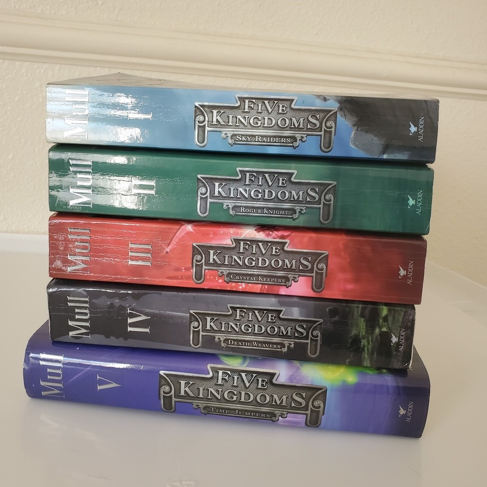 Five Kingdoms Complete Series 1-5 Brandon Mull Sky Raiders Time Jumpers Set HBPB